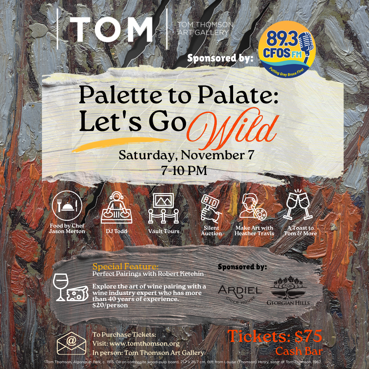 Event image Palette to Palate Fundraising event